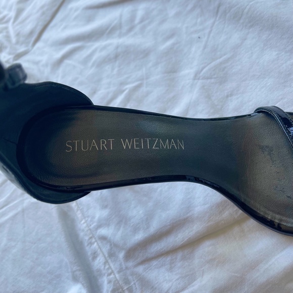 NWOT Stuart Weitzman Nudistsong Sandals - Black - Picture 4 of 9